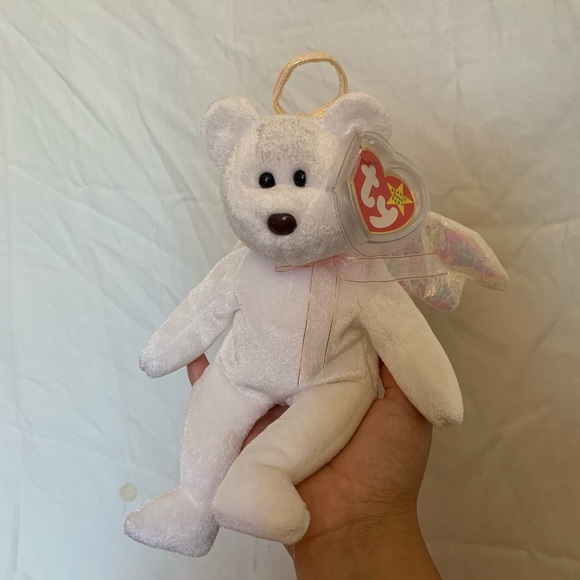 halo bear beanie baby